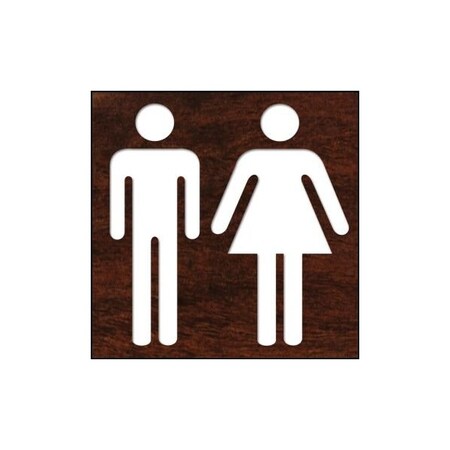 Accuform 3 in W x 3 in H, Engraved Plastic PSG311WL